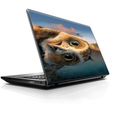 Laptop Notebook Universal Skin Decal Fits 13.3" to 16" / funny Owl, Cute Owl