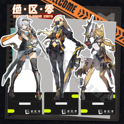 Astra Yao Anime Standing Plate Zenless Zone Zero Figure Model