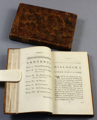 1762-69 Daniel Webb über ÄSTHETIK Geschmack KUNST Würdigung 3 seltene Werke in 2 Bänden