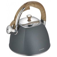 3L FlöTenkessel Wasserkessel Mit Pfeife Induktion Edelstahl Klausberg KB-7501