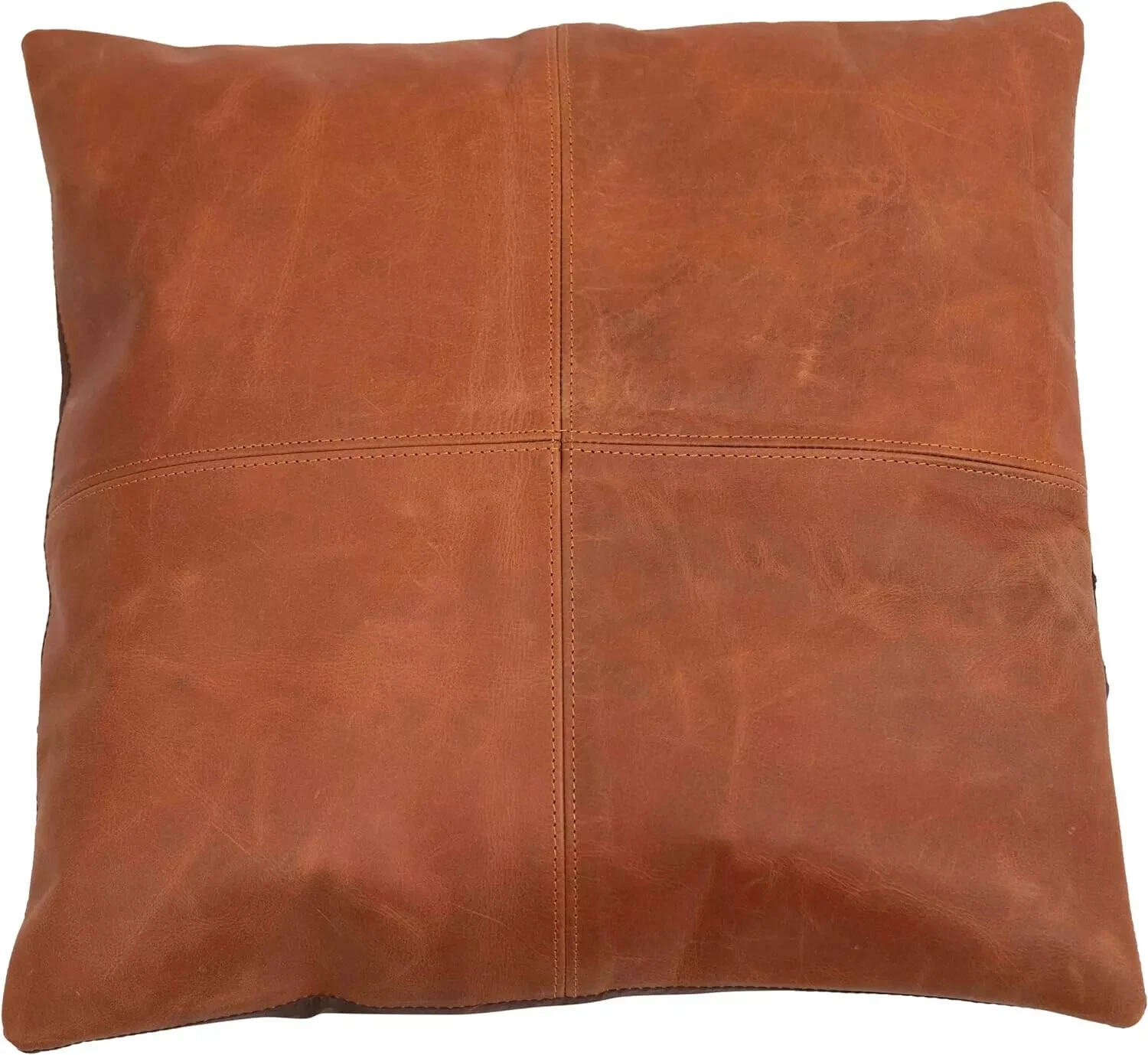 100% Genuine High Quality Goat Enigma Leather Decorative Throw Pillow Covers