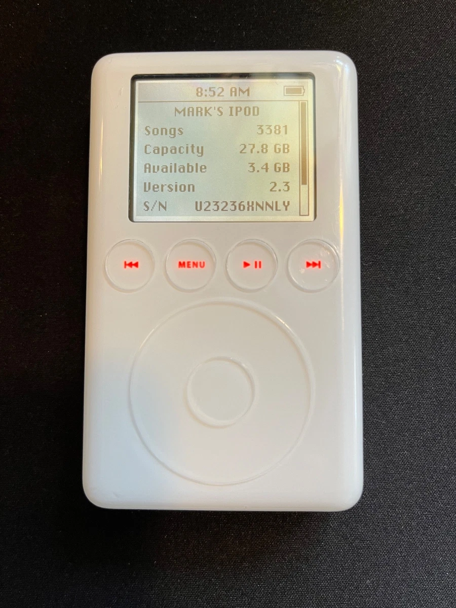 Apple iPod iPod Classic 3rd Generation MP3 Players for sale | eBay