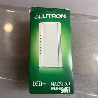 Lutron MACL-153M-AL Maestro Dimmer, 150W LED/600W Incandescent, 120V, Almond