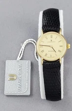 Universal Geneve Golden Shadow 2810/1/4 Ref. 18k YG Plated ladies wrist watch