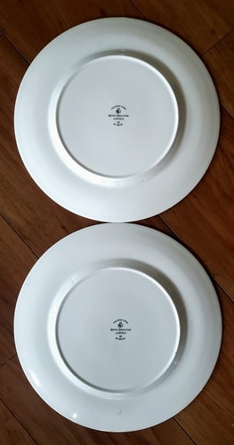 Set Of 2 Royal Doulton Lichfield Dinner Plates - Picture 3 of 4