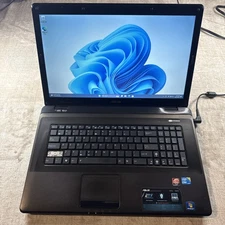 Asus K72jk Laptop Core i5-M450 17", 4GB RAM 60 GB SSD Windows 11 Pro PC Notebook