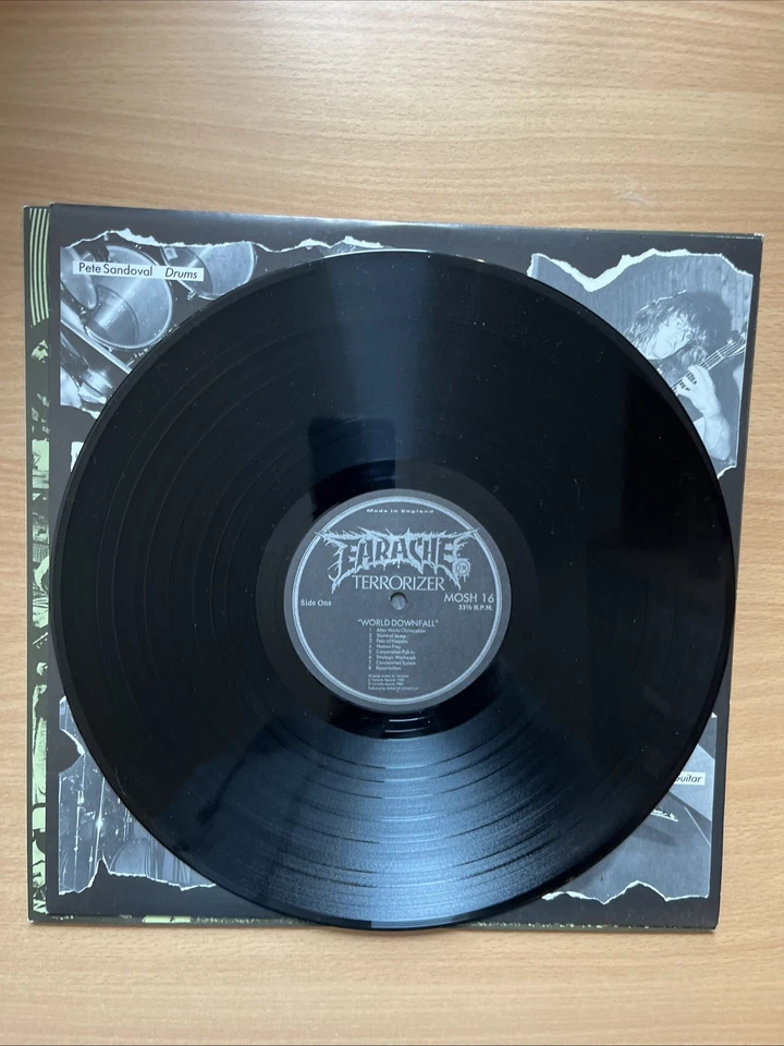 Terrorizer - World Downfall, Vinyl, LP, 1989, Zustand sehr gut, Originalausgabe - Bild 3 von 3