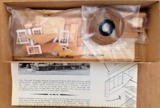 CAMPBELL # 361 ~ WAYSIDE FREIGHT STATION BUILDING KIT~HO SCALE