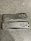 2 x 100 Ounce Silver Bar w/Assay .999 Fine Istanbul Gold Refinery (IGR) RARE!!