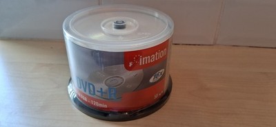 Imation DVD-R 4,7GB 120min 16x kompatibel. 50 Stück Nagelneu Versiegelt