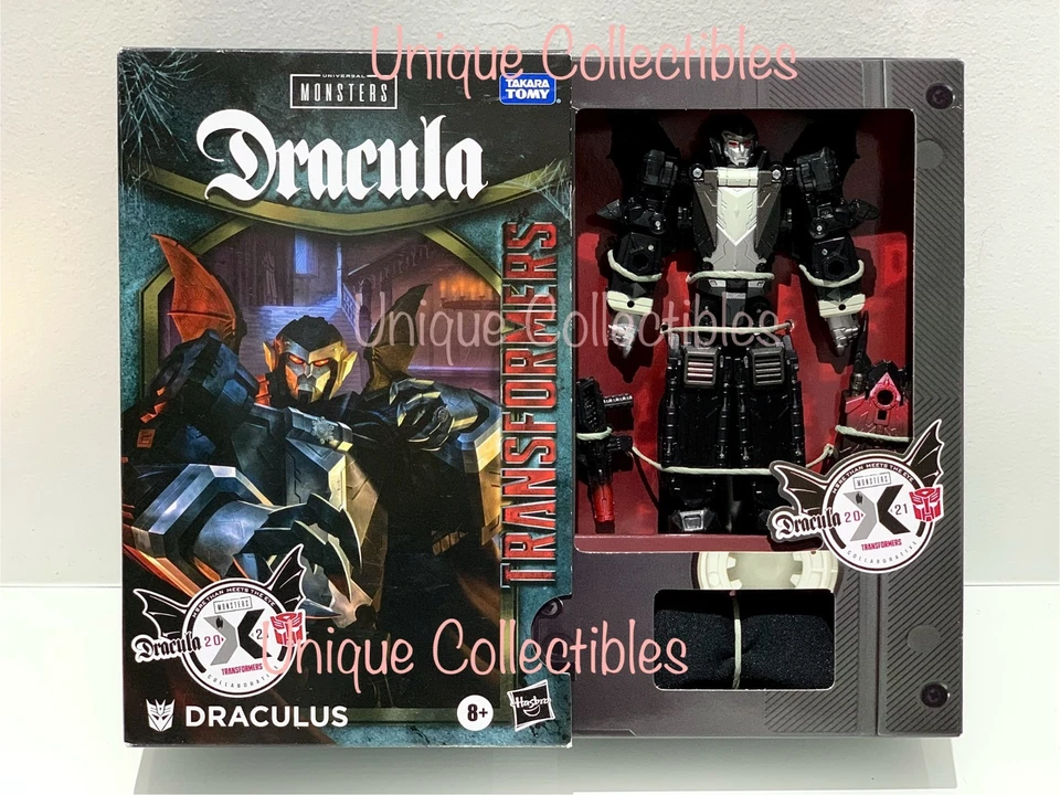 Transformers x Dracula Draculus Decepticon Universal Monsters Collaborative NEW - Image 2 of 4