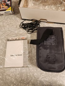 Atari Lynx II Lot with 3 Games and misc. AS IS/ MAY NOT WORK