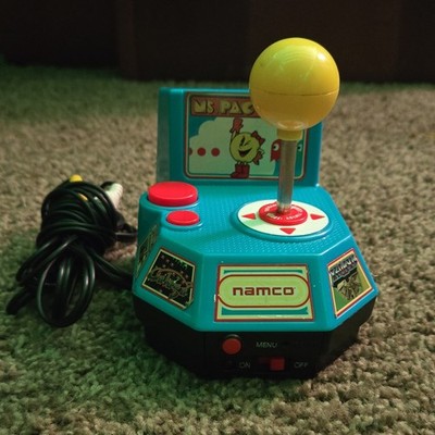 Namco Ms. Pac-Man 5-in-1 TV Plug N Play 2004 Jakks Pacific Arcade NOT TESTED.