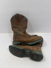 Ariat Anthem Western Boots Brown Square Toe Cowgirl Roper Botas Womens Sz 9 B