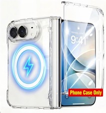 Case for iPhone, Clear, Hinge Protect...
