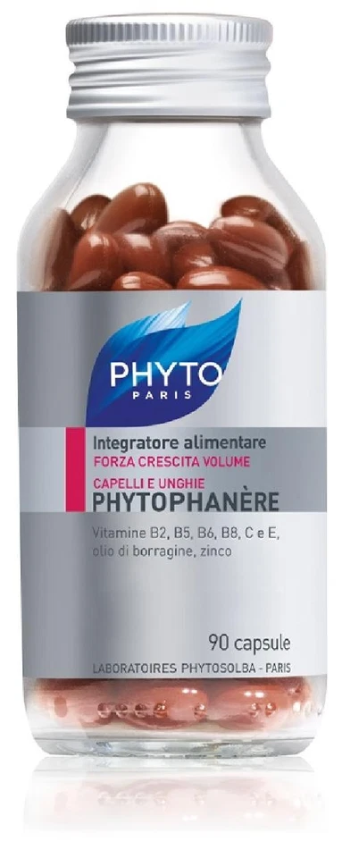 PHYTO (LABORATOIRE NATIVE IT.) PHYTO PHYTOPHANERE INTEGRATORE ALIMENTARE CAPELLI/UNGHIE 90CAPSULE NUOVA FORMULA