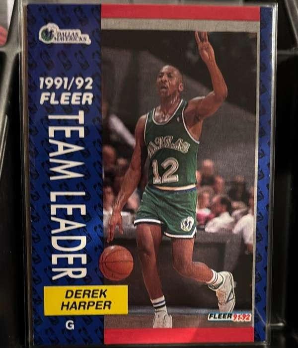 1991-92 Fleer #377 Derek Harper