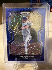 2021 Panini Prizm Tier III Dane Dunning #226 Blue Donut Circle Prizm 1/199 (RC)