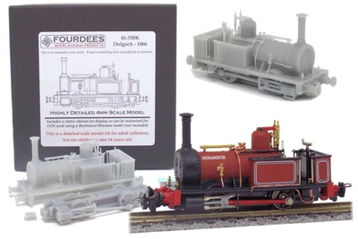 Fourdees Limited Talyllyn Dolgoch Locomotive 009 / OO9 Kit for Bachmann chassis