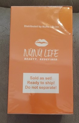 NuNu Life Organic Fruit & Plant Facial Sheet Mask 24 Pack New In Box Sealed