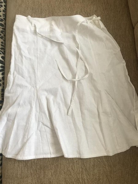 Women Etam Skirt White 40 / L / 48