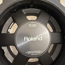 (2) Roland PD-105X V Drum Mesh Head PD105X V ...