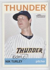 2013 Topps Heritage Minor League Edition Nik Turley #163 0a1