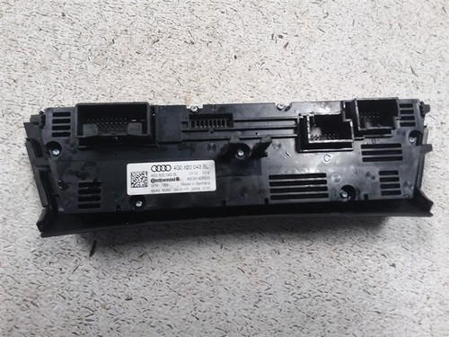 Temperature Control Front 2 Knobs Opt 9AQ Fits 12-17 AUDI A6 4G0820043BL - Picture 2 of 9