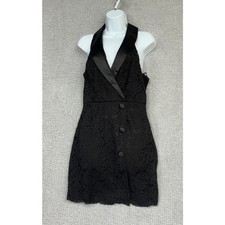 City Studio Women's Black Lace Sleeveless Dress Size 9 #60940
