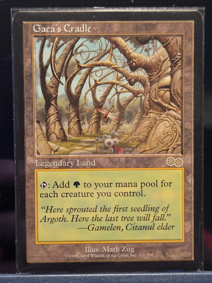 Gaea's Cradle Land Magic: The Gathering Individual Trading Card