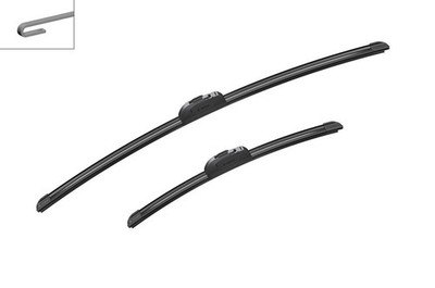 BOSCH AeroTwin Front Wiper Blades PAIR 650/400mm 26'' 16'' Fits KIA HONDA AR653S