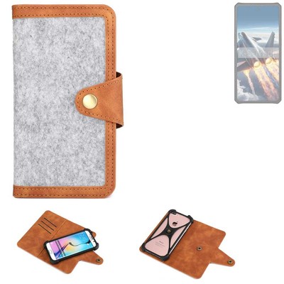 Filzhülle für iiiF150 Air2 Ultra Handy-Tasche hellgrau