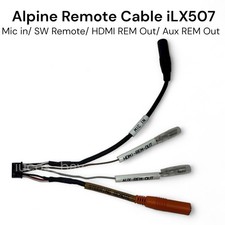 Authentic ALPINE iLX507 iLX-507 Remote Harnes...
