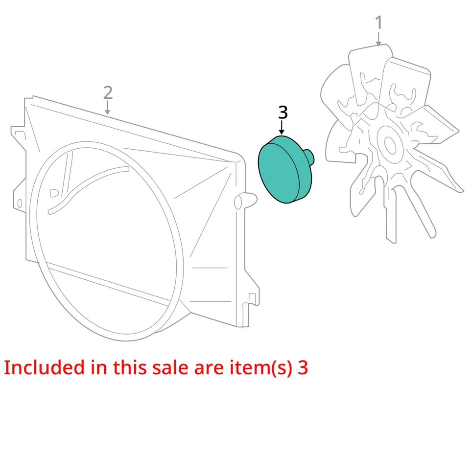 Fan Clutch Fits 98-06 EXPEDITION 5233874 Foto 3 de 4