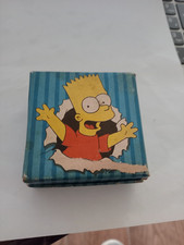 Mad Dogs and Anglicy Original 1997 Bart Simpson Spinki do mankietów Kolekcjonerskie
