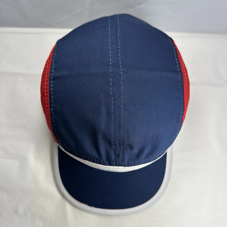 Gorra vintage de los Juegos Olímpicos de 1980 Comité Olímpico 5 paneles Snapback Cap, Adidas Foto 3 de 4