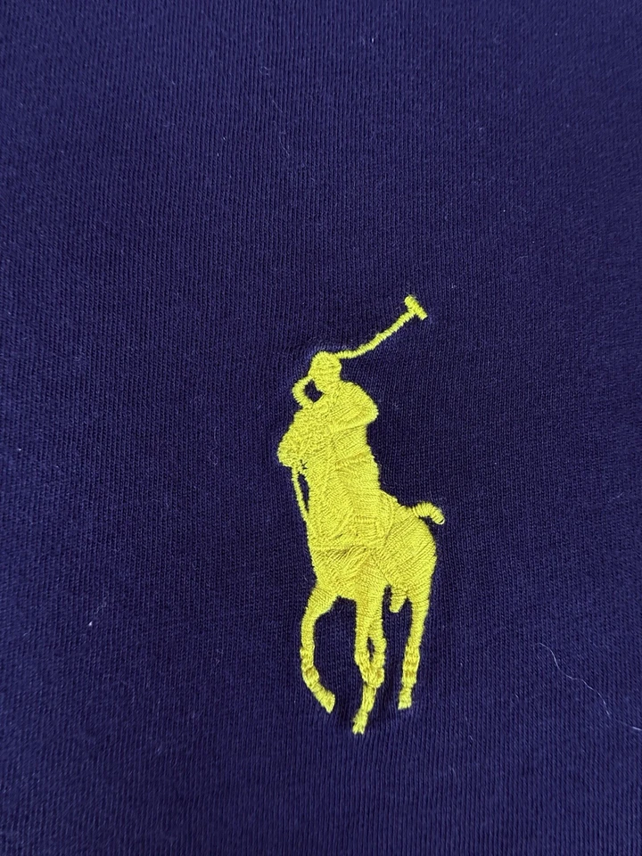 Polo Ralph Lauren Camiseta Hombre AZUL MEDIO España España Big Pony Audaz Informal Ciudad Foto 4 de 4