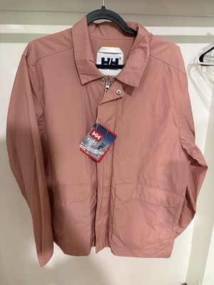 Helly Hansen JPN Wind Jacket Ash Rose Pink Large NWT Urban Coat 53407-096