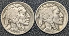 Lot of 2x 1924-D Buffalo Nickel BETTER DATES - Ships Free!