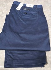 NWT BANANA REPUBLIC-Navy Cttn Twill, Mens Flt.Fnt, Stretch Chino Pants- 32x29 