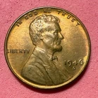 1946-D Lincoln Wheat Penny Error -RPM- XF+ Brilliant Red #C08