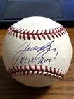 JASON BAY SIGNED AUTOGRAPHED OML BASEBALL!  Pirates, Red Sox, Mets!  ROY!   PSA!