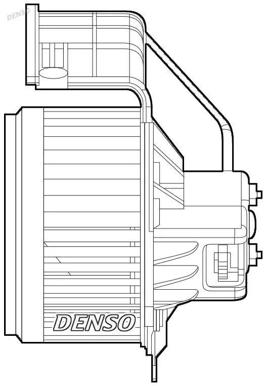 Blower fan DEA23020 DENSO for RENAULT KANGOO Express KANGOO BE BOP
