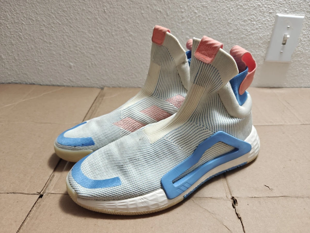 NEW Size 18 Mens Adidas N3XT L3V3L Pastel Art G27761 Knitted Basketball Sneakers adidas N3Xt L3V3L Sneakers for Men for Sale | Authenticity  main image 3