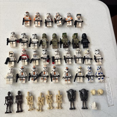 Lego Star Wars Clone Trooper/Stormtrooper/Trade Fed Droid Mixed