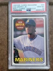1990 B.B. CARDS MAGAZINE #37 KEN GRIFFEY JR. REPLI-CARDS-HAND CUT PSA 10 POP 40
