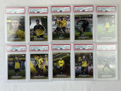 FULL SET 2020 Topps On-Demand Giovanni Reyna Breakthrough Season RC ALL PSA 10