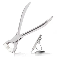 LEONTOOL Eyeglasses Nose Pad Adjusting Pliers 6 Inches Eyeglasses Frame Plier...