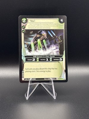 Wars TCG Decipher Inca 1 Foil Incursion 1RF4 LP+
