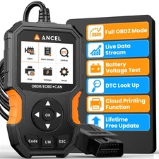 ANCEL AS300 OBD2 Scanner Code Reader Car Diagnostic Scan Tool Check Engine Fault